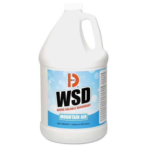 Big D 1358 Desodorante soluble en agua, fragancia Mountain Air, 1 galón (paquete de 4) – Añadir a cualquier solución de limpieza – Ideal para su uso
