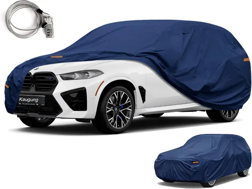 Miniatura 97 de Kaugung Funda de coche resistente para BMW M2 (2019-2024), impermeable, resistente a todo tipo de clima, protección contra el sol, lluvia, polvo