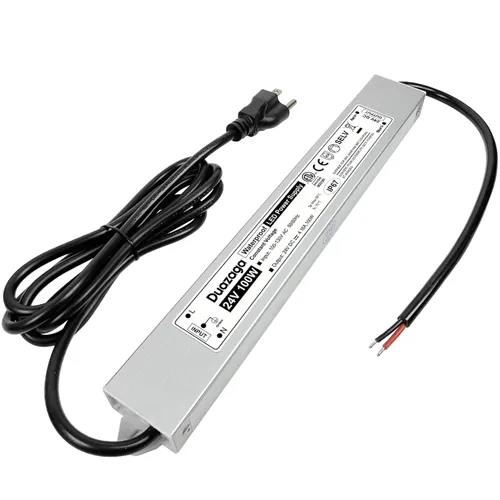 Miniatura 11 de Controlador LED Fuente de alimentación de 12 voltios 120 V AC a 12 V CC Convertidor 60W 5A Transformador de bajo voltaje IP67 Adaptador