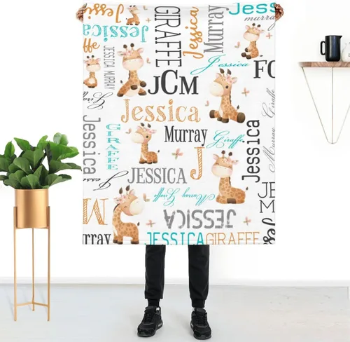 Miniatura 17 de Mantas de bebé personalizadas para niñas y niños con nombre, mantas personalizadas para niños, artículos de bebé personalizados, regalos Elefante