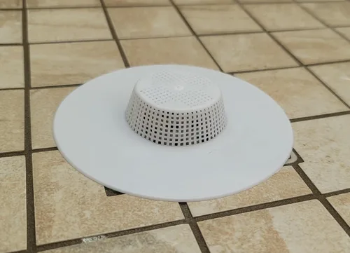 Miniatura 4 de Handy Housewares Trampa para el cabello de plástico duradero de 5 pulgadas, ayuda a mantener los desagües sin obstrucciones (paquete de 3)
