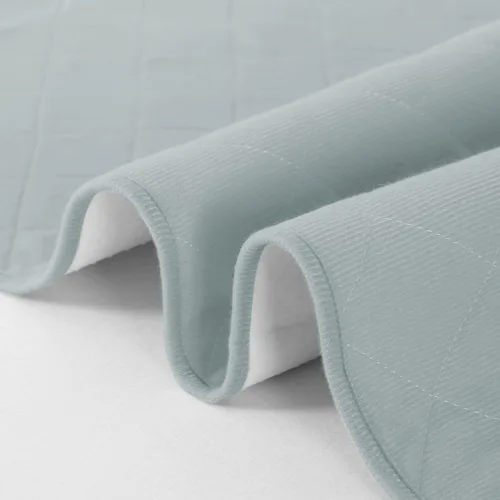 Miniatura 5 de Protector de colchón impermeable para cuna de 27 x 38 pulgadas, antideslizante y resistente, almohadilla de cama de incontinencia de 4 capas