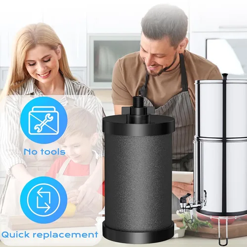 Miniatura 3 de Filtro 2387 Pro, certificado NSF/ANSI 42 para reemplazo de filtro de agua Alexapure, filtro de agua de 5000 galones compatible con el sistema