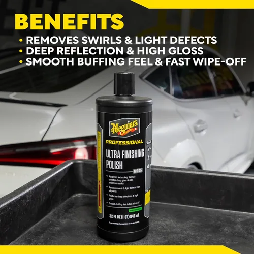 Miniatura 9 de Meguiar's M20532 Mirror Glaze Ultra - Pulidor de acabado - Botella de 32 onzas