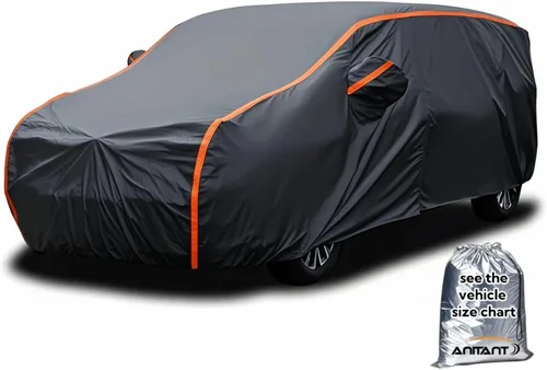 Miniatura 30 de Cubierta impermeable para todo tipo de clima para la nieve del coche Hatchback, lonas de coche Tamaño como: Golf GTI, VW Beetle Interior Algodón