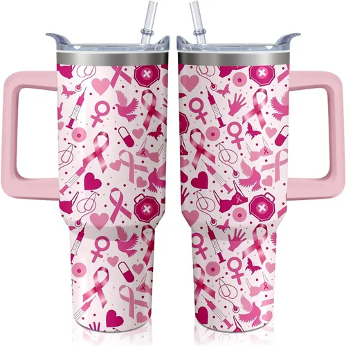 Miniatura 13 de Vaso térmico de alienígena de 40 onzas con asa y pajita abatible, taza aislante de acero inoxidable para amantes de ovnis, taza de café de viaje