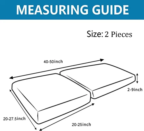 Miniatura 3 de Fundas de cojín de piel sintética para sofá, fundas de asiento de sofá, fundas de asiento de caravana impermeables con parte inferior elástica