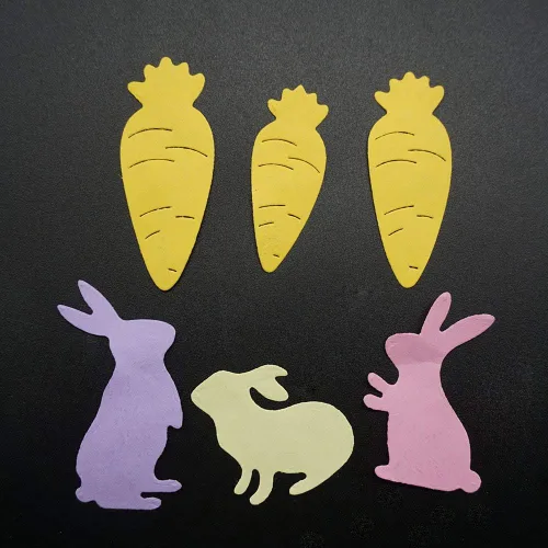 Miniatura 5 de Troqueles de corte de metal de Pascua, moldes para plantilla, herramienta de grabado en relieve para hacer tarjetas, álbumes, álbumes de recortes
