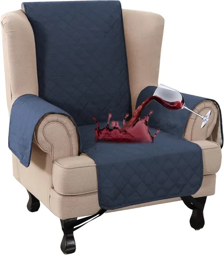 Miniatura 72 de Turquoize Funda 100% Impermeable para Sillón de Ala Fundas para Sillón de Ala con Brazos Protector de Silla Sofá Protector Triple Antideslizante