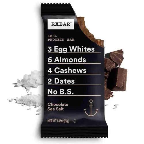 Miniatura 5 de Barras de Proteína RXBAR, Barra de Proteína, Barras de Bocadillo, Paquete Surtido (12 Barras)