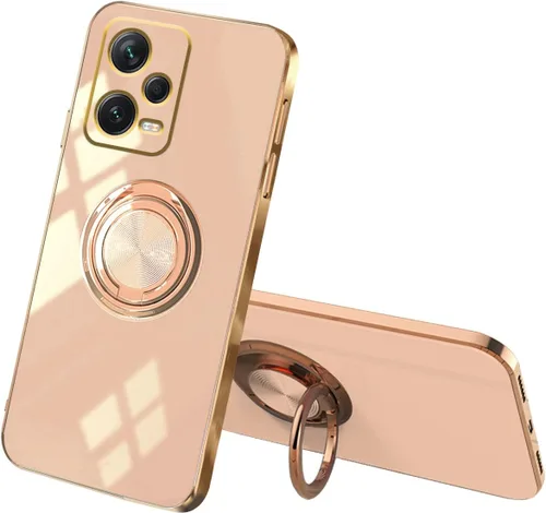 Miniatura 10 de Compatible con Xiaomi Redmi Note 12 Pro Plus Case Ring Holder Magnet Green, para Redmi Note 12 Pro Plus Funda de teléfono de silicona a prueba
