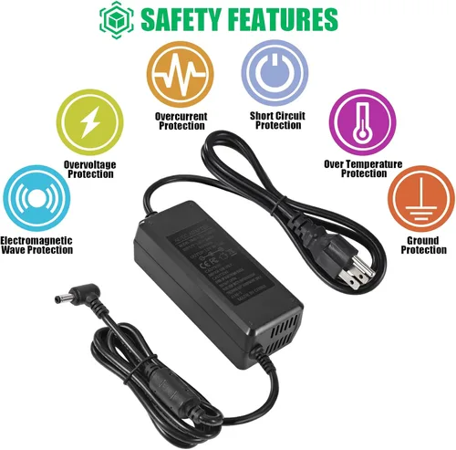 Miniatura 5 de Fuente de alimentación de 12 V 10 A, convertidor de CA a CC de 100 V-240 V a 12 V 10 A 120 W, transformador de potencia de 12 voltios y 10 amperios