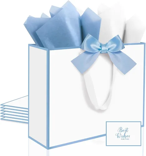 Miniatura 11 de Ethhqu Bolsas de regalo grandes con asas
