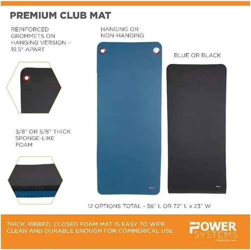 Miniatura 6 de Power Systems Alfombrilla colgante individual prémium para club