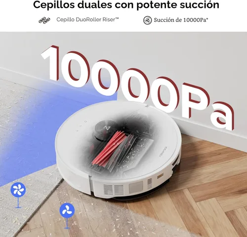 Miniatura 5 de roborock S8 MaxV Ultra con sistema de recarga y drenaje, aspiradora y trapeador robot, verifique el espacio de instalación primero, diseño FlexiArm