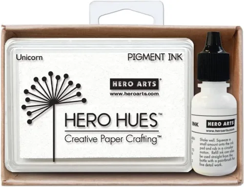 Hero Arts AF472 Reinker Bundle, Unicornio Blanco