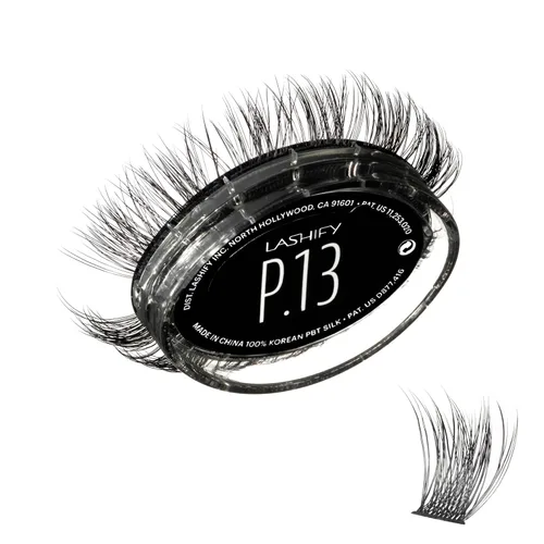 Miniatura 15 de Lashify Plushy - Pestañas postizas de 10 mm de gasa en negro, pestañas falsas fáciles de hacer DIY para un aspecto voluminoso pero aún natural