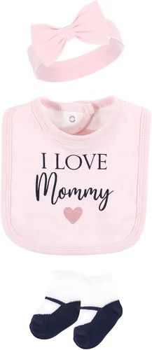 Miniatura 3 de Hudson Baby Juego de canastilla de algodón unisex para bebé