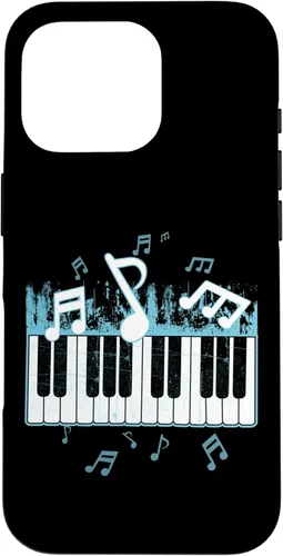Miniatura 20 de Funda para iPhone 13 Pro Max Piano con teclas musicales y notas