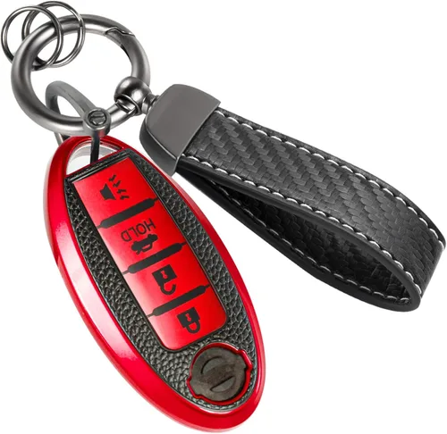 Miniatura 46 de Funda para llavero Buick con llavero de cuerda trenzada de metal, funda suave mejorada para Avenir Envision Encore Chevy Suburban Tahoe GMC Yukon