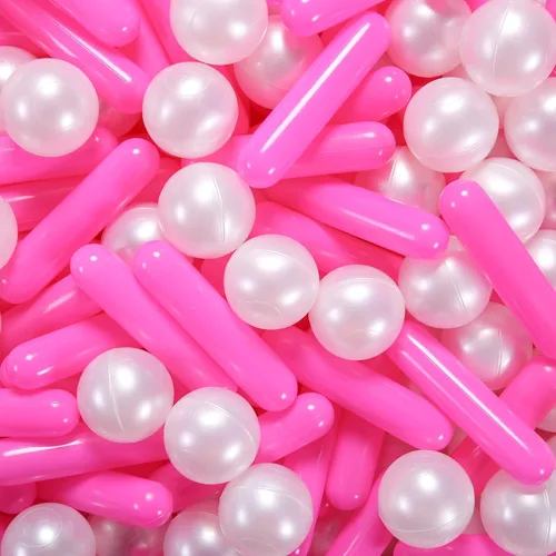 Miniatura 12 de Bolas para piscina de bolas STARBOLO para niños - Paquete de 150, 200, 500 bolas de piscina de bolas coloridas a prueba de aplastamiento de plástico