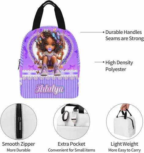 Miniatura 78 de Texto personalizado Elefante desgaste gafas mochila mochila mochila casual Daypack bolsa para mamá niñas, color86-4, Mochilas Daypack