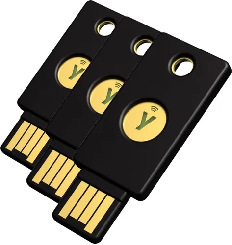 Miniatura 13 de Yubico - YubiKey 5 NFC - Clave de seguridad de autenticación multifactor (MFA) y llave de acceso, Conéctese a través de USB-A o NFC, certificado