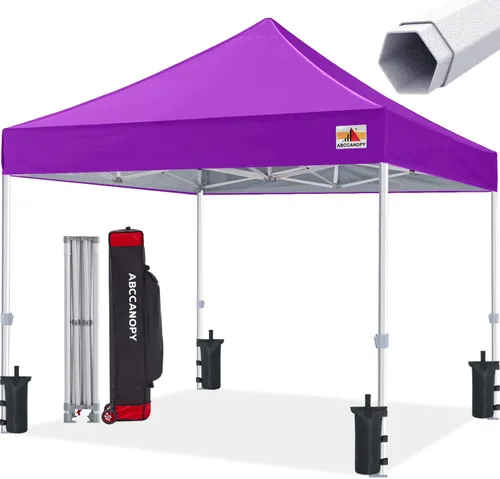 Miniatura 38 de ABCCANOPY Tienda de campaña con toldo emergente comercial 10x10 Serie Premium, Beige