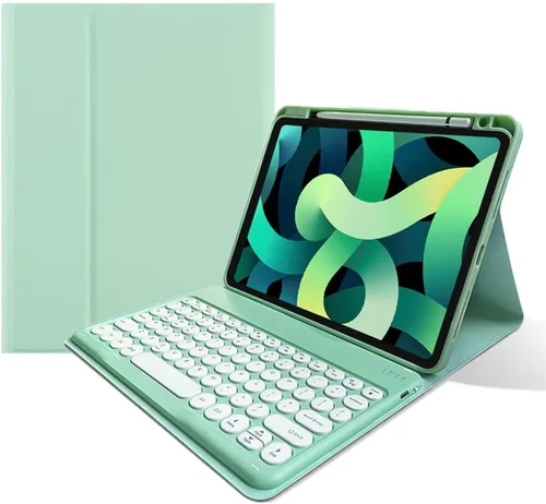 Miniatura 8 de kaitesi Funda de teclado para iPad A16 de 11ª generación de 11 pulgadas 2025, iPad de 10ª generación de 10.9 pulgadas 2022, funda de teclado