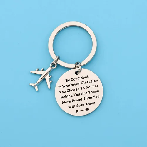 Miniatura 3 de LQRI Future Pilot Gift - Nuevo regalo de piloto regalo de graduación de piloto ten confianza en cualquier dirección que elijas ir Medio