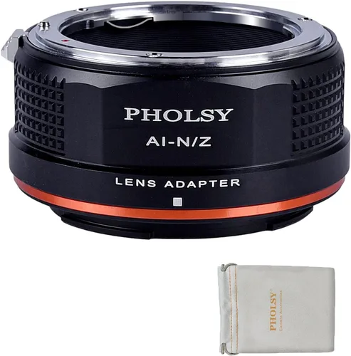 Miniatura 17 de PHOLSY Adaptador de Montura de Lente FTZ con Anillo de Control de Apertura para Lentes Nikon F (Tipo G) a Cuerpo de Cámara Nikon Z Compatible