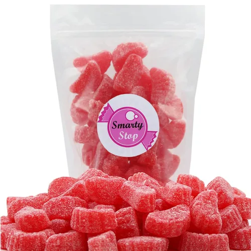 Miniatura 2 de Smarty Stop - Tiras de caramelo de cereza roja en forma de cuña (1 libra (paquete de 1))