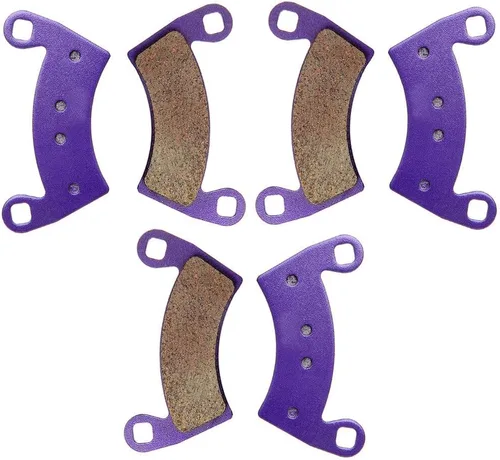 Miniatura 4 de SCITOO FA452 Pastillas de freno para Polaris Brutus 2013-2014 pastillas de freno delanteras de fibra de carbono