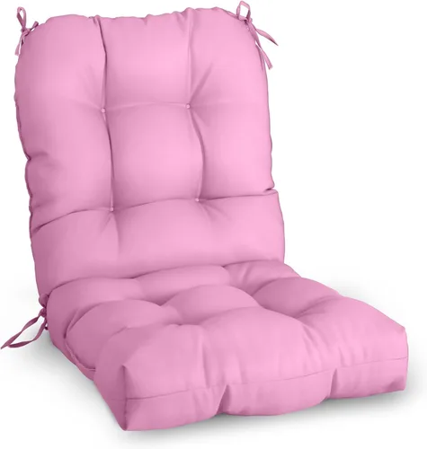 Miniatura 31 de EAGLE PEAK Cojín Acolchado para Silla de Exterior/Interior para Asiento/Respaldo, Juego de 1, 42'' x 21'', Azul Claro