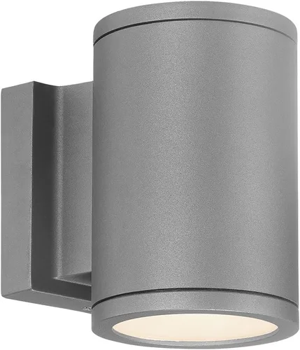 Miniatura 3 de WAC Lighting WS-W2605-GH - Lámpara de pared LED para exteriores, luz individual respetuosa con el cielo oscuro, 3000 K en acabado grafito