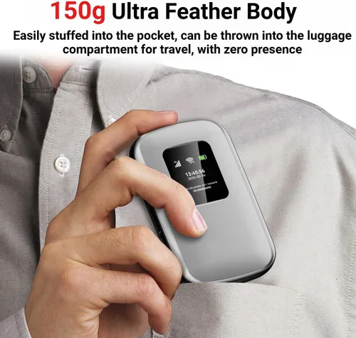 Miniatura 7 de Hotspot móvil portátil 4G LTE WiFi 6 Hotspot WiFi de viaje global Más de 180 países Hasta 48 horas de tiempo de uso Conecta hasta 16