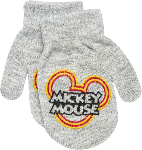 Miniatura 6 de Disney Conjunto de sombrero de invierno de Mickey Mouse y 2 pares de guantes o guantes edad 2-7