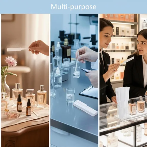 Miniatura 6 de 700 tiras probadoras de perfume, tiras blancas de aroma para prueba de fragancias, tiras de prueba de perfume desechables para perfume, colonia