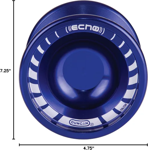 Miniatura 10 de Duncan Toys Echo 2 - Yoyó [azul], yoyó de nivel profesional que no responde, rodamiento cóncavo