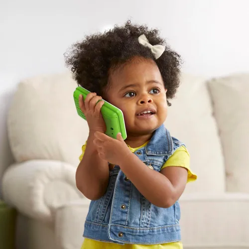 Miniatura 5 de LeapFrog Teléfono Emoji Chat y Cuenta, Verde