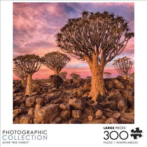Miniatura 2 de Buffalo Games - Quiver Tree Forest - Rompecabezas de 300 piezas grandes