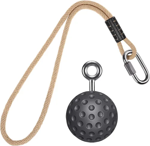 Miniatura 4 de SELEWARE Non-Slip Pull Up Power Balls, Rock Climbing Grips for Strength Training, Forearm and Hand Exerciser for Chin Up Bar, Kettlebell, Barbell