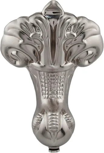 Miniatura 3 de Signature Hardware 480112 Ultra - Bañera de acrílico de 67 pulgadas con desbordamiento integrado, borde enrollado y pies imperiales, menos montaje