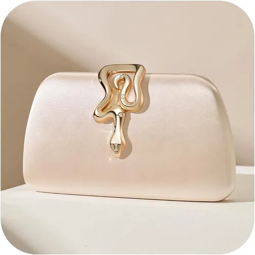 Miniatura 9 de Bolsos de mano con purpurina de SWEETV CHUNLI para mujer, elegante bolso de noche para fiestas, bodas y eventos formales