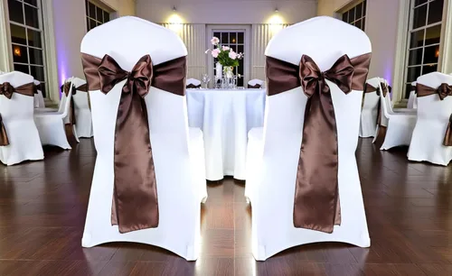 Miniatura 42 de mds - Lote de 10 lazos de satén para sillas de boda y eventos, para decoración de fiestas, 30 colores, Satin, 10 Verde oliva