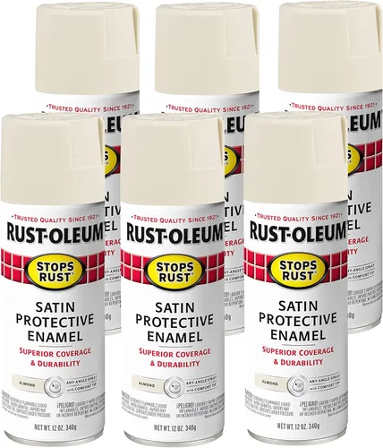 Miniatura 25 de Rust-Oleum 285092 - Pintura en aerosol para prevención del óxido, 12 onzas, transparente satinado Satinado claro