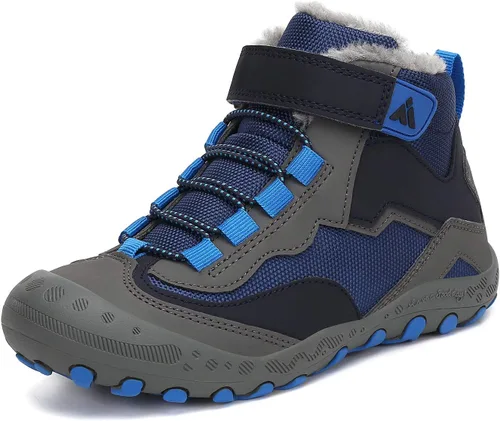 Miniatura 19 de Mishansha Botas de Senderismo para Niños Pequeños Niñas Niños Zapatos de Senderismo Resistentes al Agua Anti-Colisión Antideslizantes Atléticas