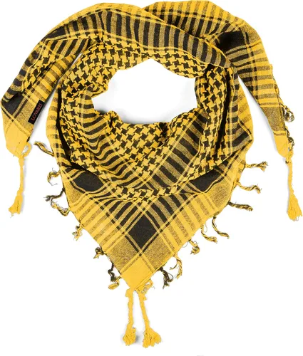 Miniatura 47 de LOVARZI Shemagh Cottons Arab Keffiyeh - Bufanda militar táctica para cabeza y cuello