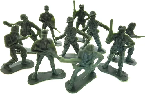 Miniatura 4 de Enterprises Soldados clásicos plásticos surtidos del juguete, 144 figuras de acción del soldado del juguete