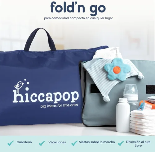Miniatura 5 de Hiccapop Protector de colchón Playard (38 x 26 x 1 pulgadas), almohadilla para corral, colchón portátil para cuna con bolsa de transporte, 1 pulgada